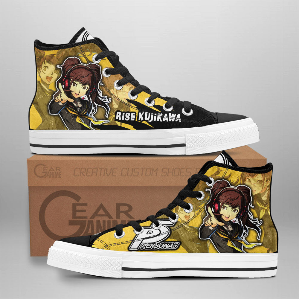 Persona Rise Kujikawa Custom Anime High-Top Canvas Shoes NTT220