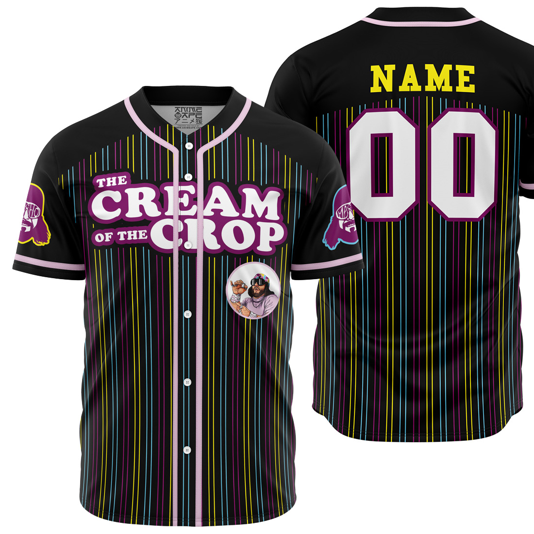 Personalized The Cream of the Crop Randy Savage Baseball Jersey