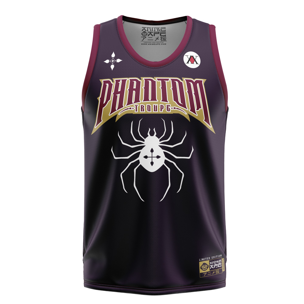 Phantom Troupe Chrollo Hunter X Hunter Basketball Jersey