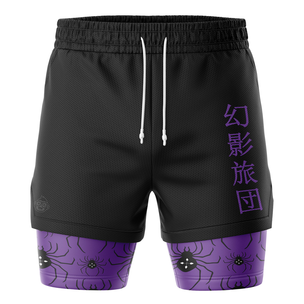 Phantom Troupe Pattern Hunter X Hunter 2-in-1 Performance Shorts