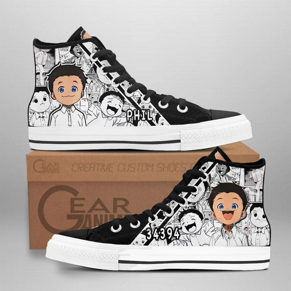 Phil Custom Anime High-Top Canvas Shoes NTT132