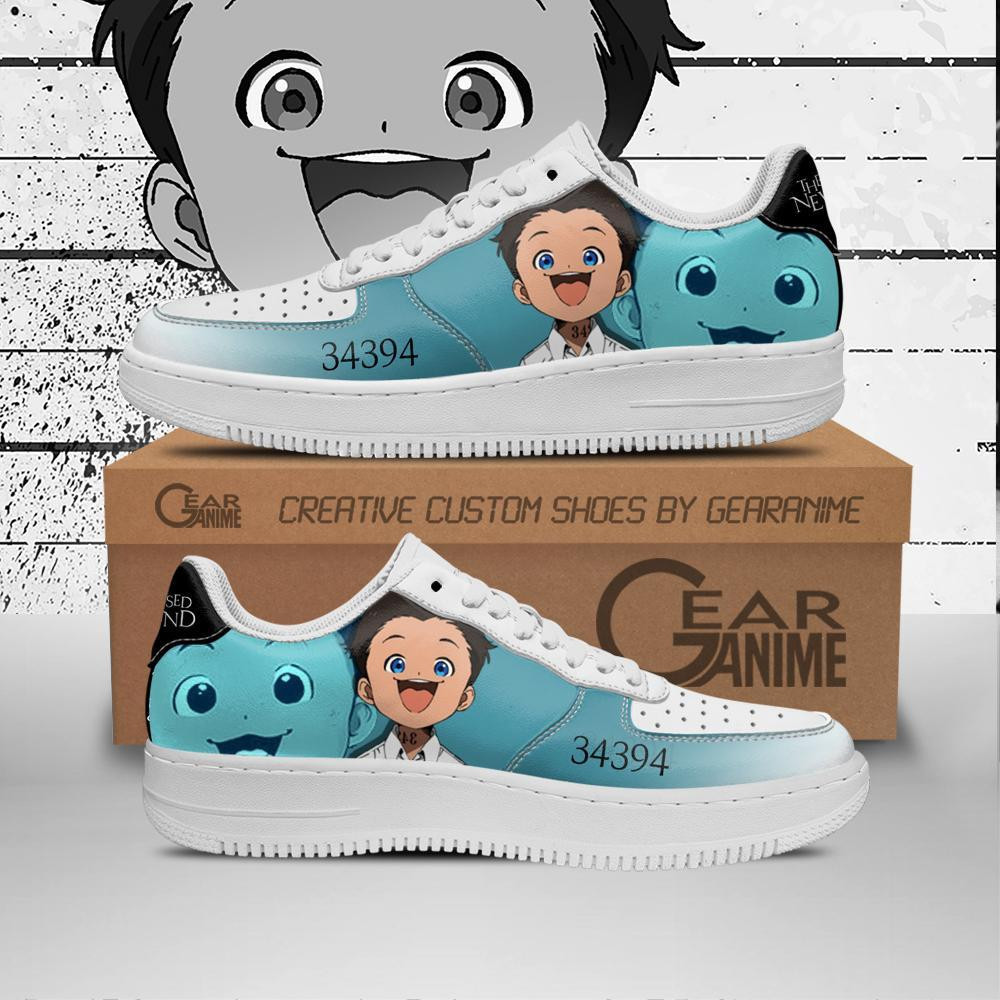 Phil Neverland Custom Anime Low-Top Leather Sneakers