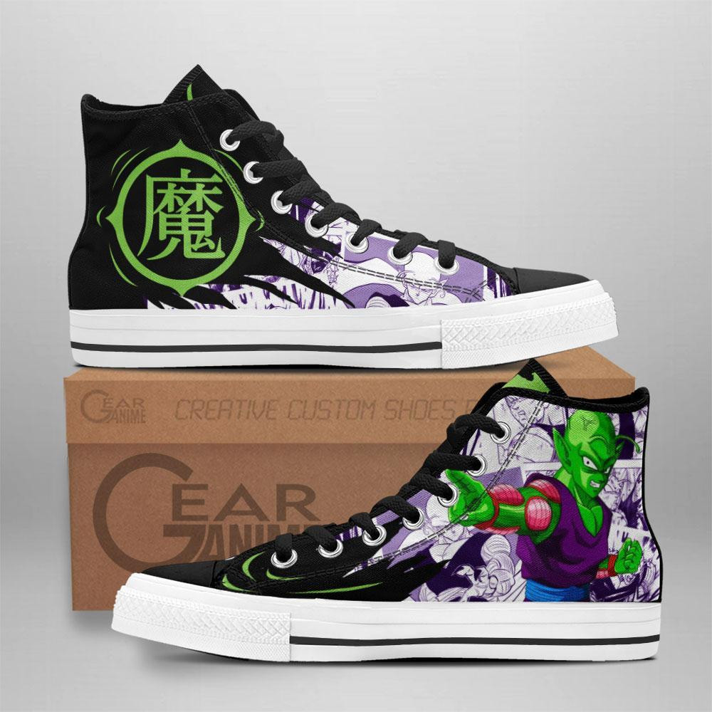 Piccolo Custom Anime High-Top Canvas Shoes TT3108