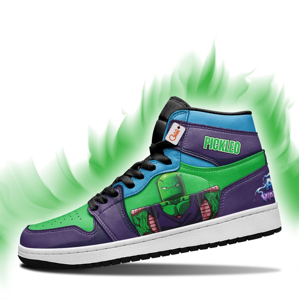 Pickleo Custom Gaming High-Top Leather Sneakers Games Collection Personalized
