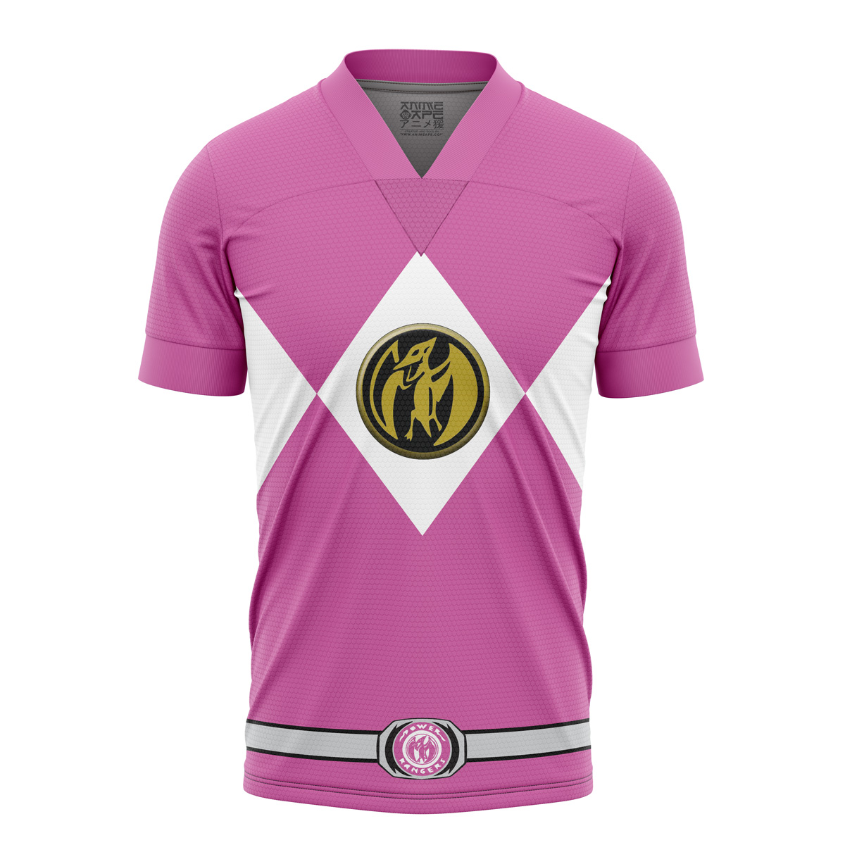 Pink Ranger Mighty Morphin Power Rangers Soccer Jersey
