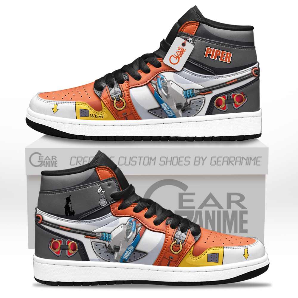 Piper Wheel Custom Gaming High-Top Leather Sneakers Zenless Zone Zero Shoes