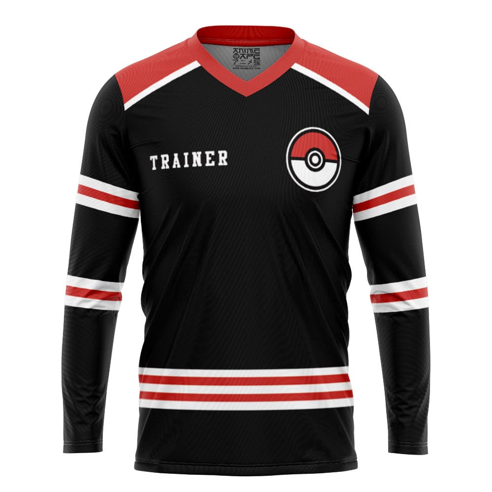 Poke League Champion Pokemon Hockey Jersey