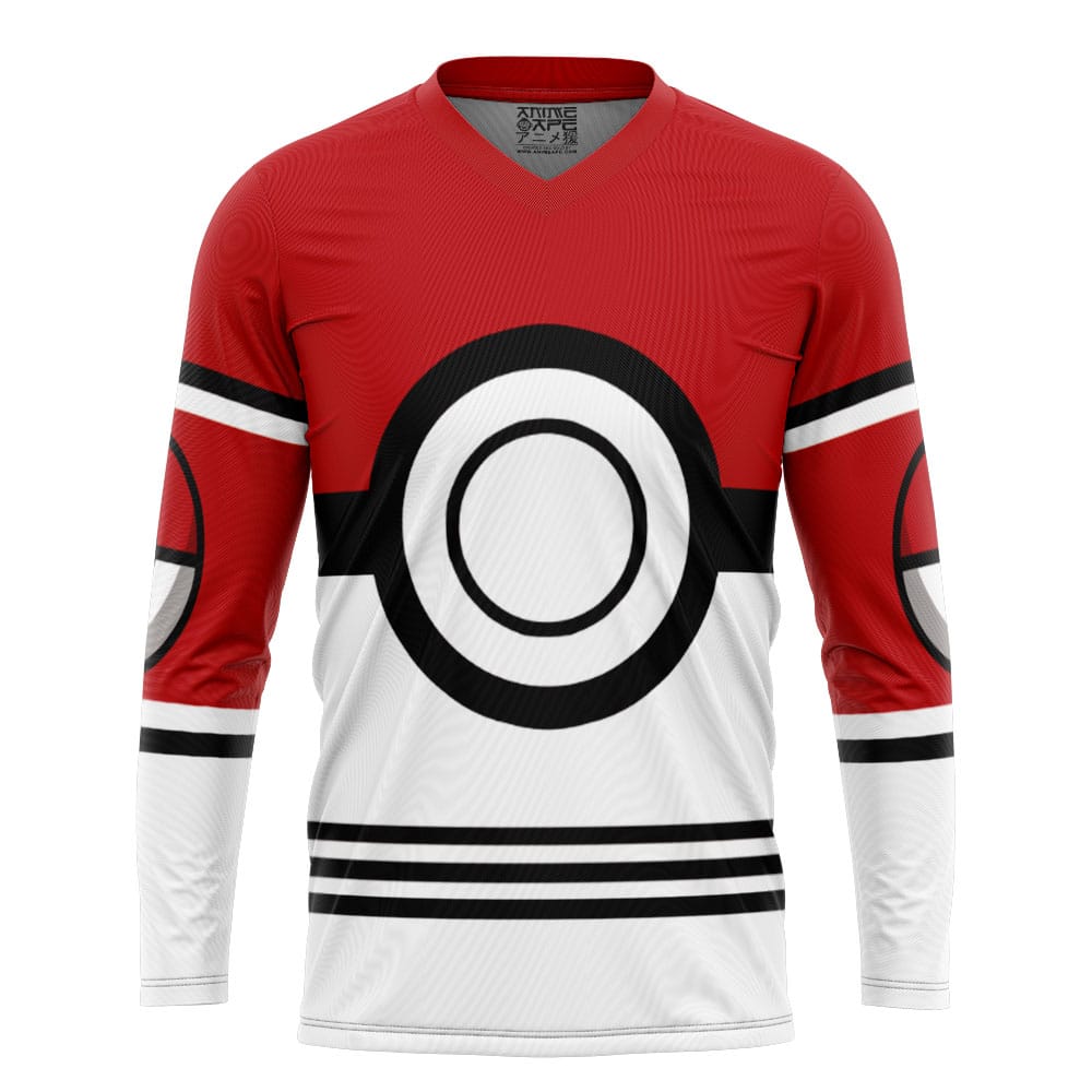Pokeball Pokemon Hockey Jersey