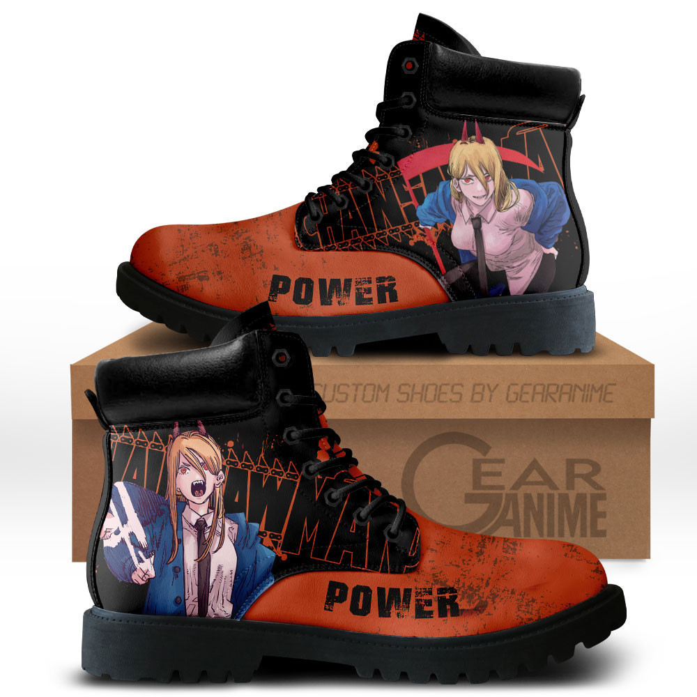 Power Custom Anime Combat Boots