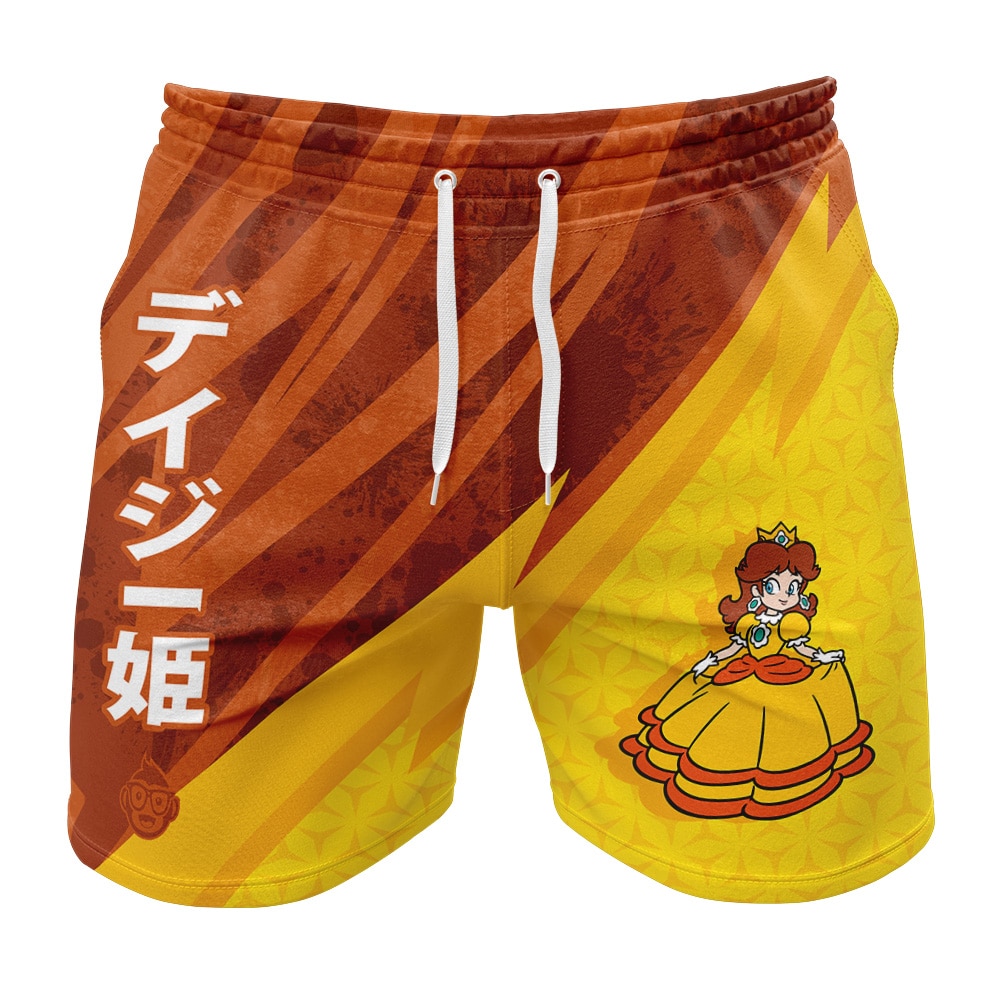 Princess Daisy Super Mario Bros Gym Shorts