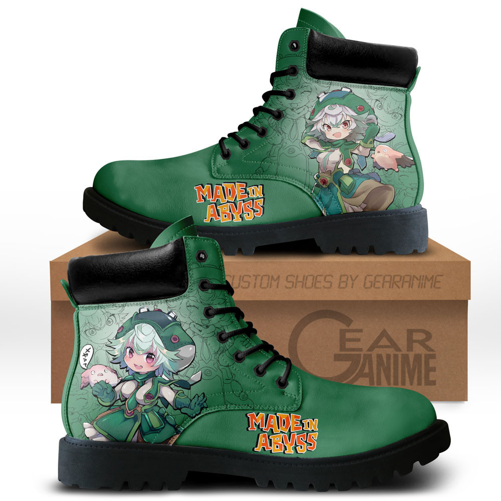 Prushka Custom Anime Combat Boots
