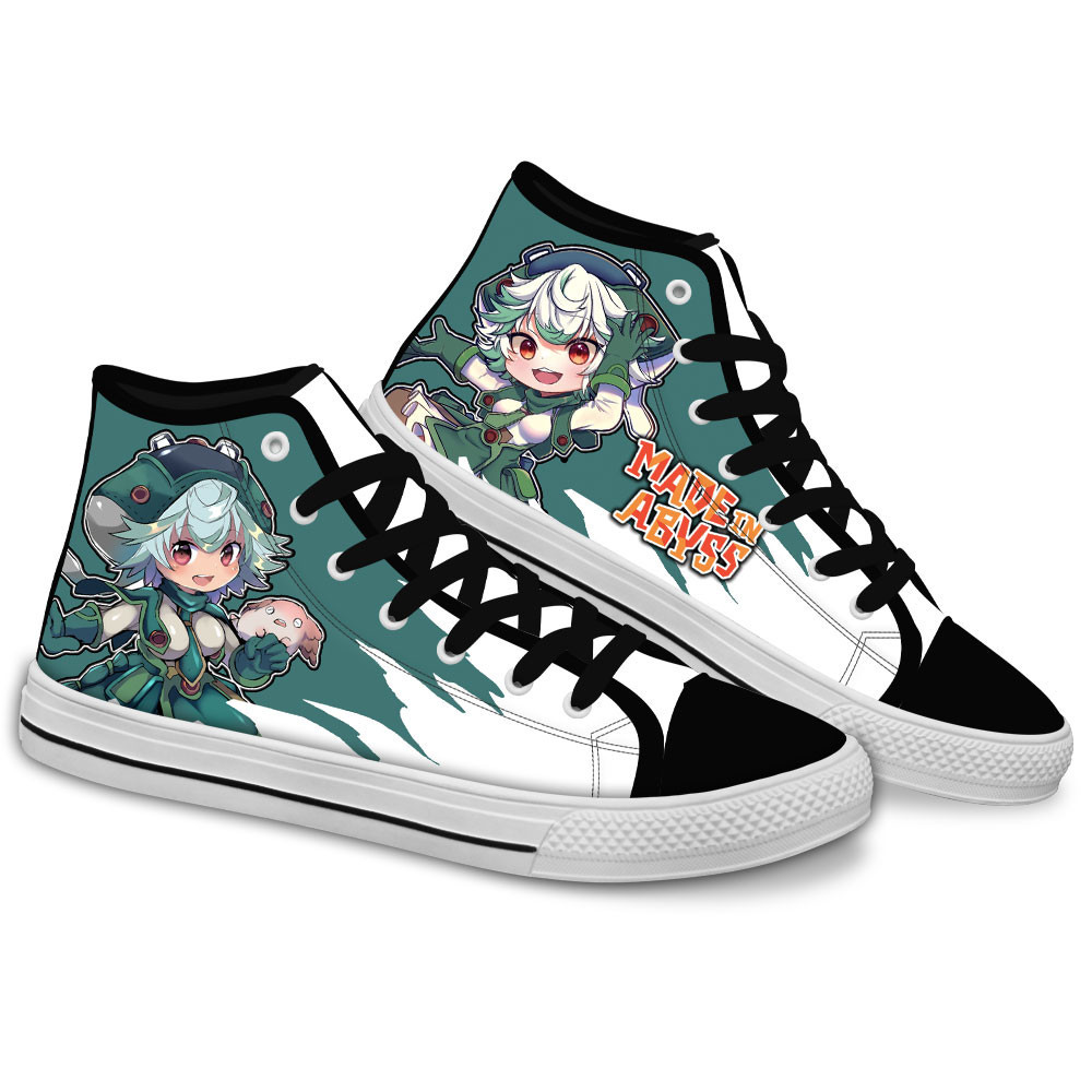 Prushka Custom Anime High-Top Canvas Shoes NTT290