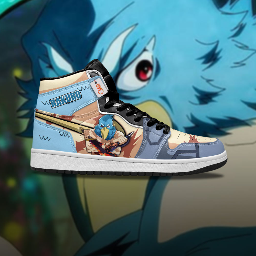 Rakuro Hizutome High-Top Leather Sneakers Custom Name