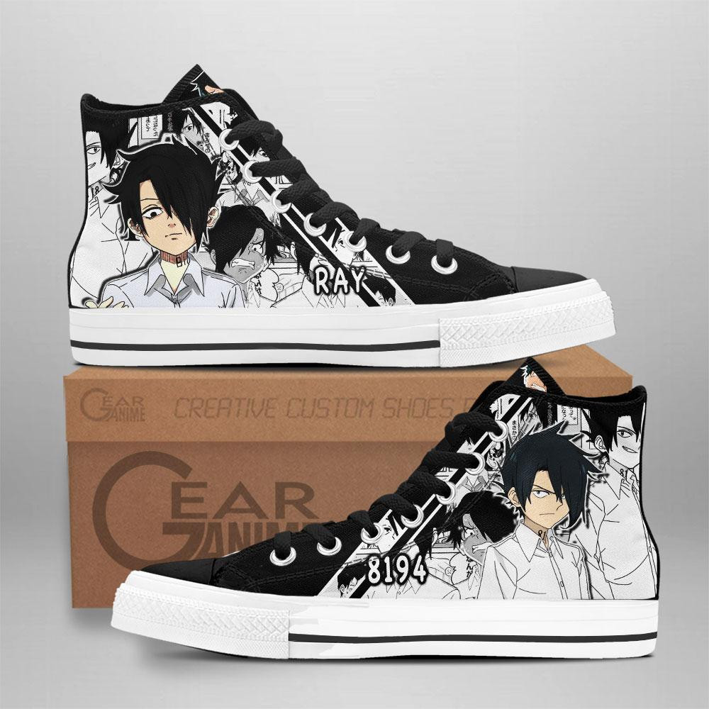 Ray Custom Anime High-Top Canvas Shoes NTT132