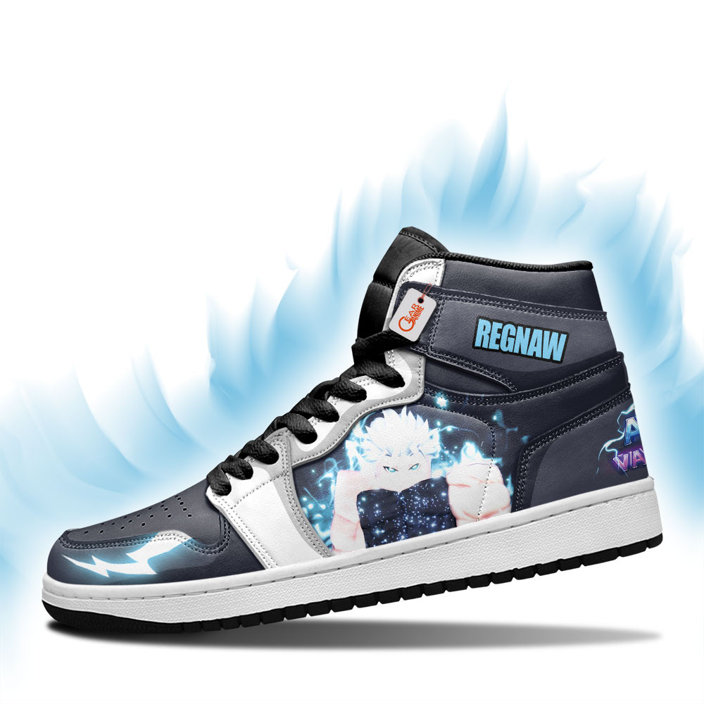 Regnaw Rage Custom Gaming High-Top Leather Sneakers Vanguards Custom Drop
