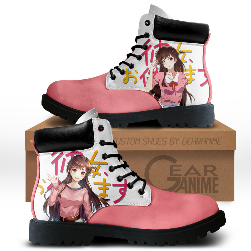 Rent a Girlfriend Chizuru Ichinose Custom Anime Combat Boots NTT131