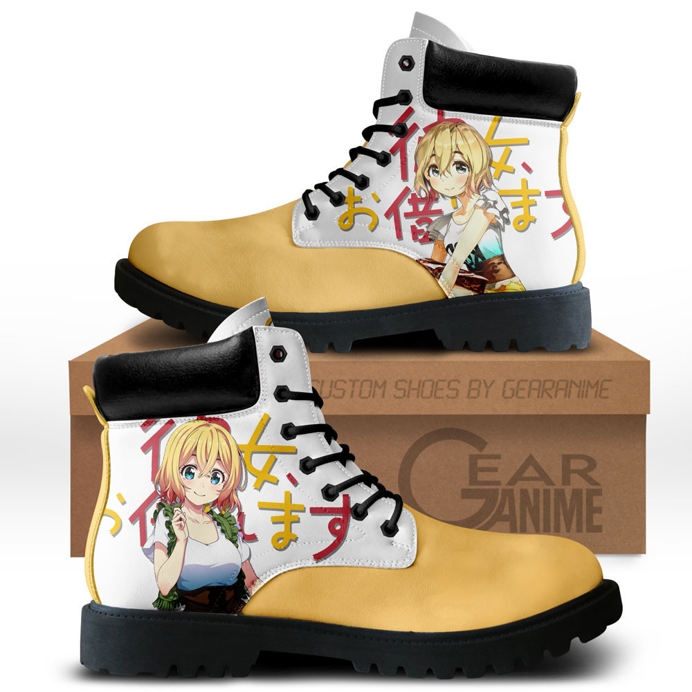 Rent a Girlfriend Mami Nanami Custom Anime Combat Boots NTT131