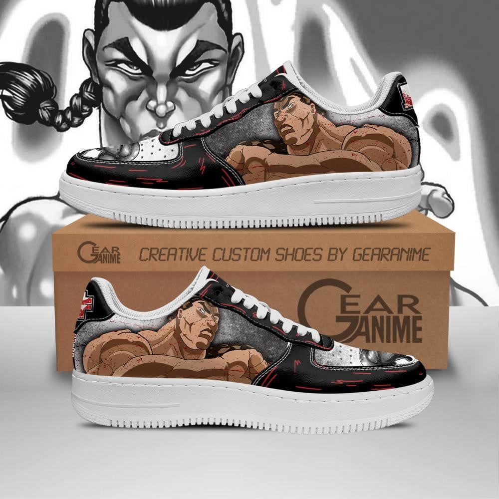 Retsu Kaio Custom Anime Low-Top Leather Sneakers