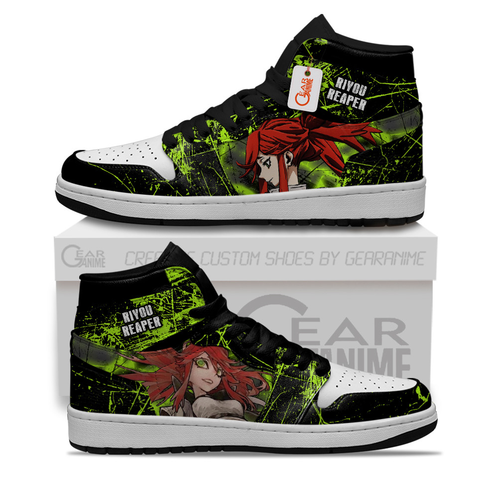 Riyou Reaper Custom Anime High-Top Leather Sneakers