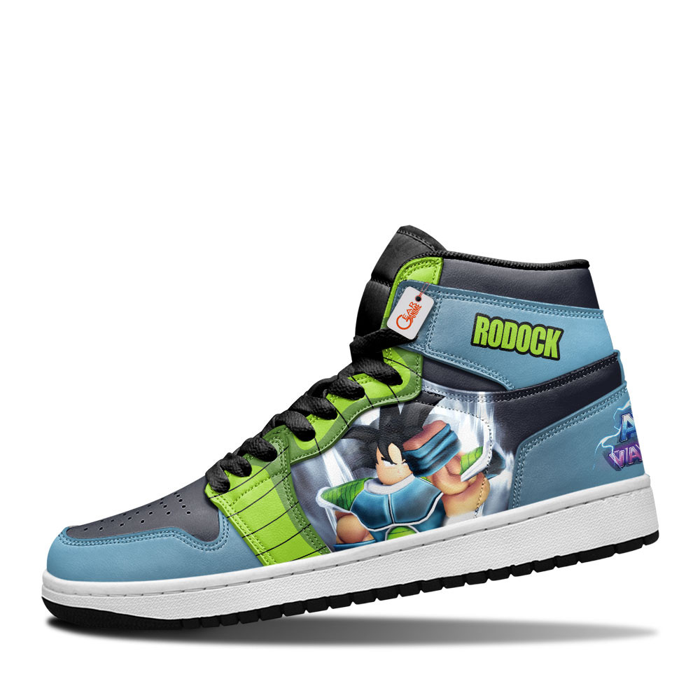 Rodock Custom Gaming High-Top Leather Sneakers Vanguards Custom Drop