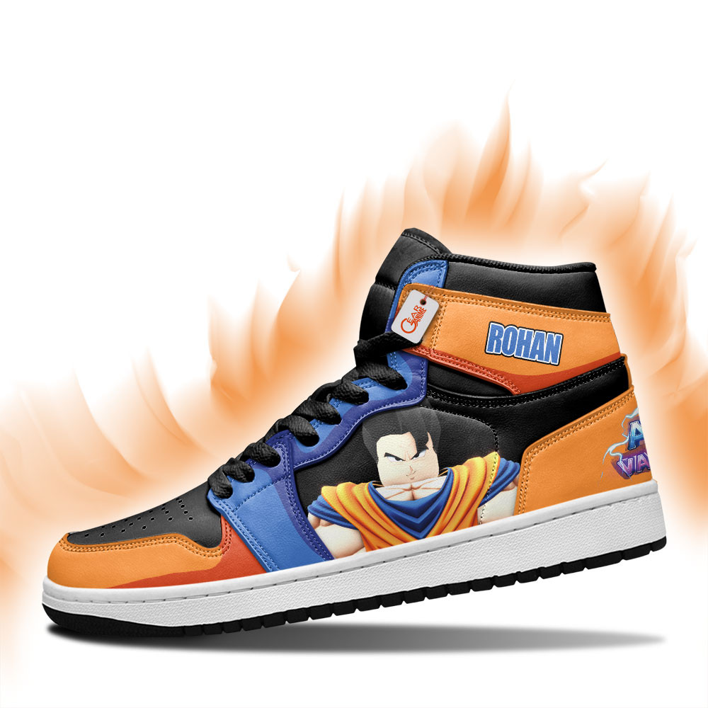 Rohan Custom Gaming High-Top Leather Sneakers Games Collection Personalized