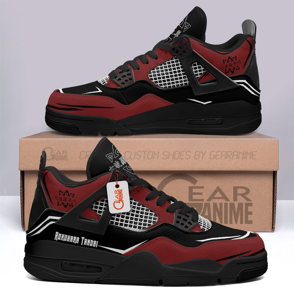 Rokuhara Tandai Gang Retro 4 Leather Sneakers Custom Name