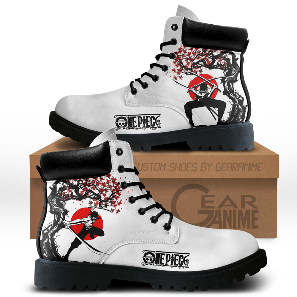 Roronoa Zoro Custom Anime Combat Boots NTT071
