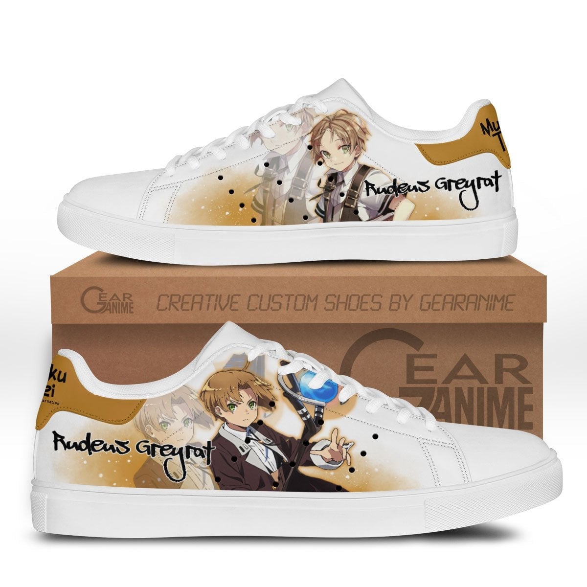 Rudeus Greyrat Custom Anime Classic Court Shoes