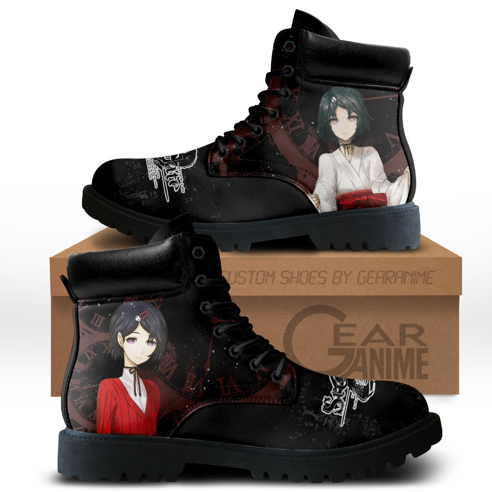 Ruka Urushibara Custom Anime Combat Boots MV0711