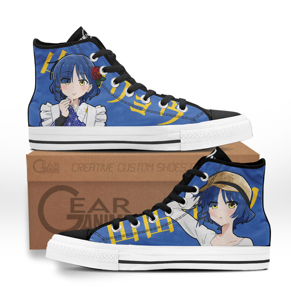 Ryo Yamada High-Top Canvas Shoes Custom Sneakers