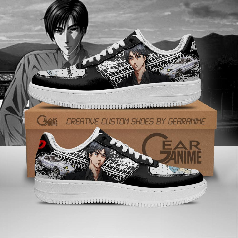 Ryosuke Takahashi Initial Custom Anime Low-Top Leather Sneakers