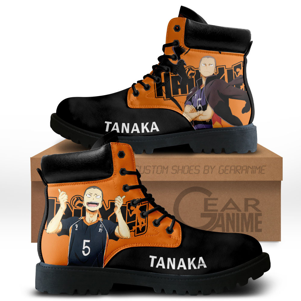 Ryunosuke Tanaka Custom Anime Combat Boots MV3110