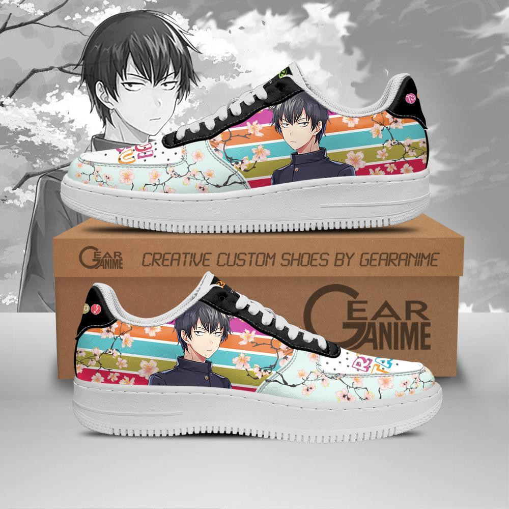 Ryuuji Takasu Custom Anime Low-Top Leather Sneakers