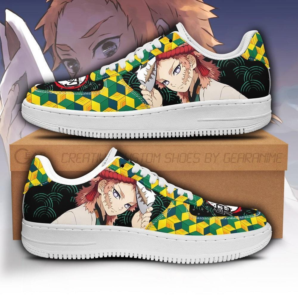 Sabito Custom Anime Low-Top Leather Sneakers