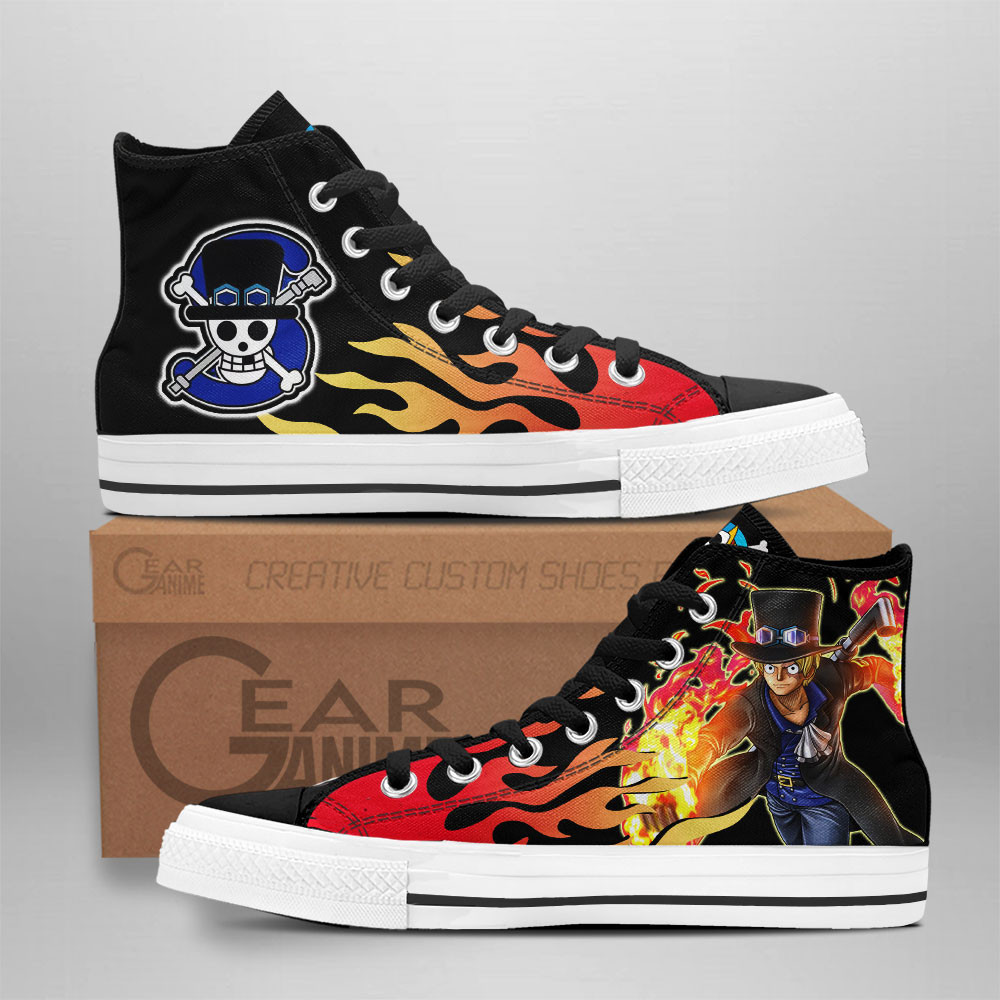 Sabo Custom Anime High-Top Canvas Shoes NTT090