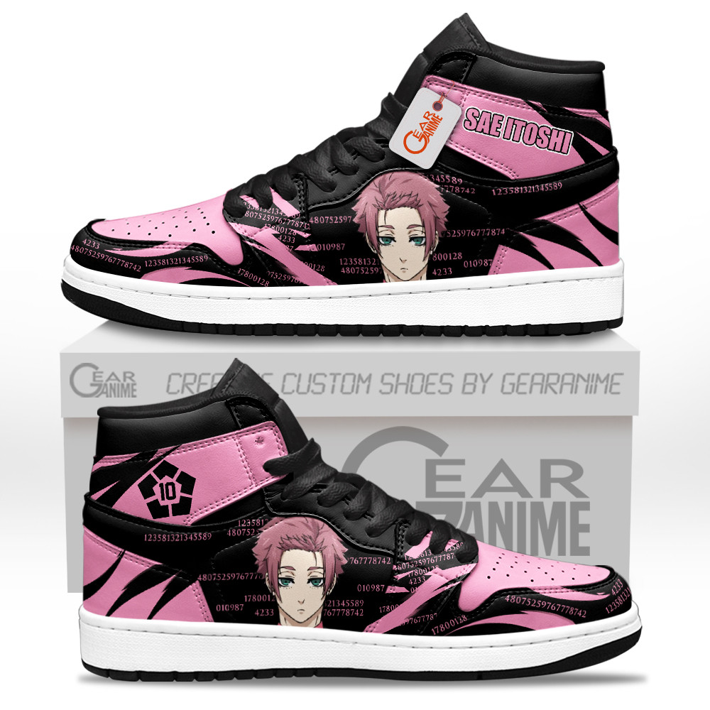 Sae Itoshi High-Top Leather Sneakers Custom Name