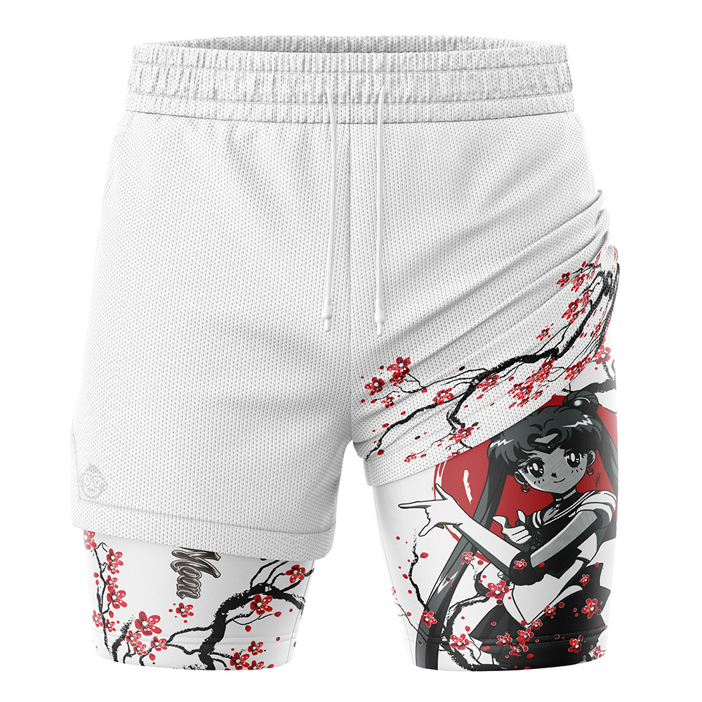 Sailor Moon Cherry Blossom 2-in-1 Performance Shorts