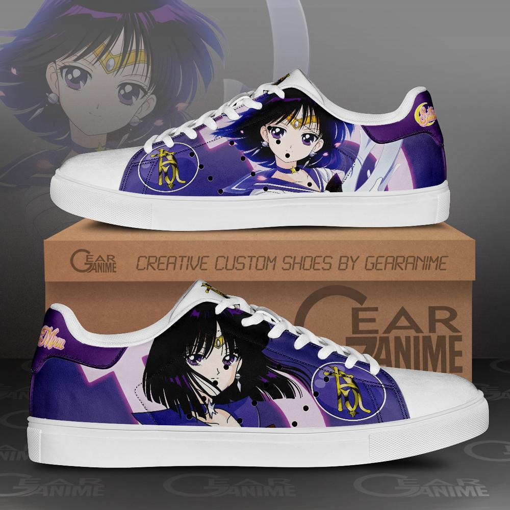 Sailor Saturn Custom Anime Classic Court Shoes