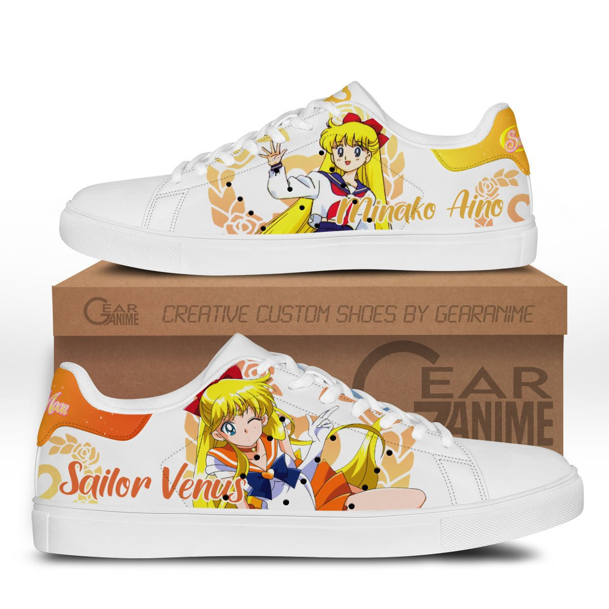 Sailor Venus Custom Anime Classic Court Shoes