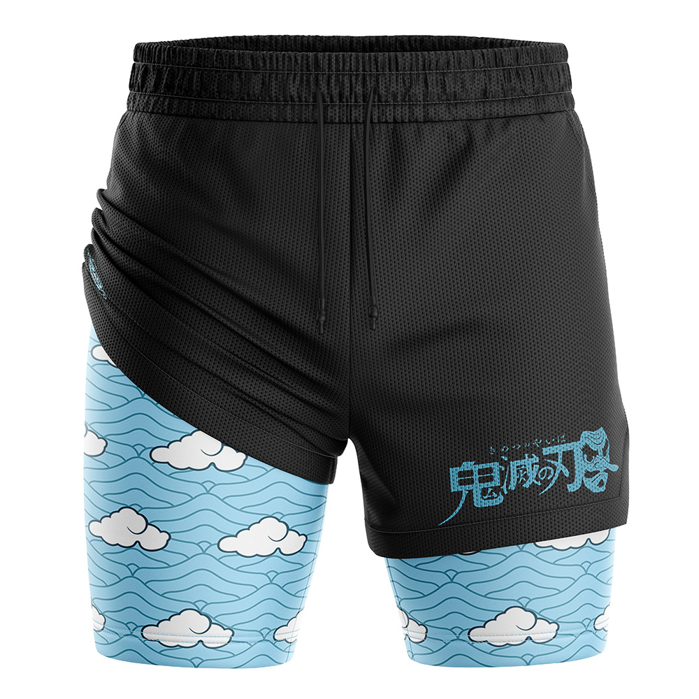 Sakonji Urokadoki Demon Slayer Performance Shorts