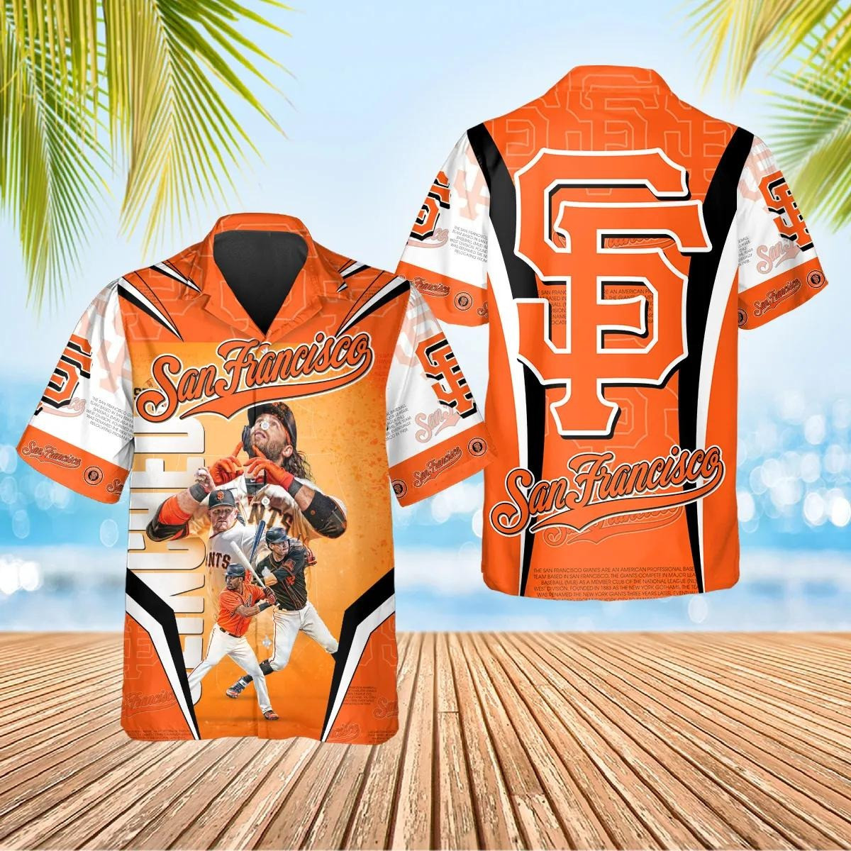 San Francisco Giants Legendary Players Hawaiian Shirt MLB Shirt Gifts For Ocean Lovers