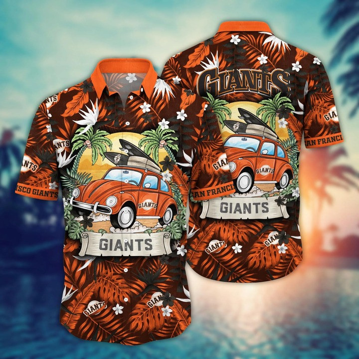 San Francisco Giants Surf Beetle Hawaiian Shirt Game Day Apparel Gifts For Vacation Lovers