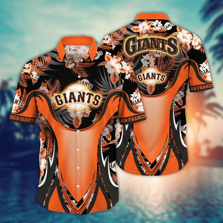 San Francisco Giants Tropical Pride Hawaiian Shirt MLB Outfit Gift For Game Day Outfit Fans