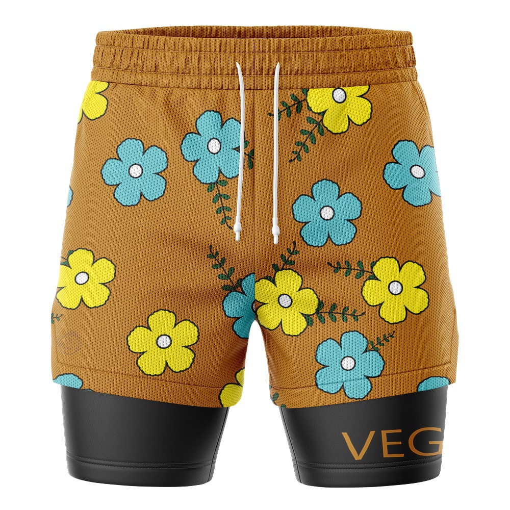 Sanji Egghead Island One Piece 2-in-1 Performance Shorts