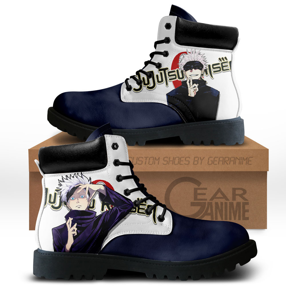 Satoru Gojo Custom Anime Combat Boots NTT051