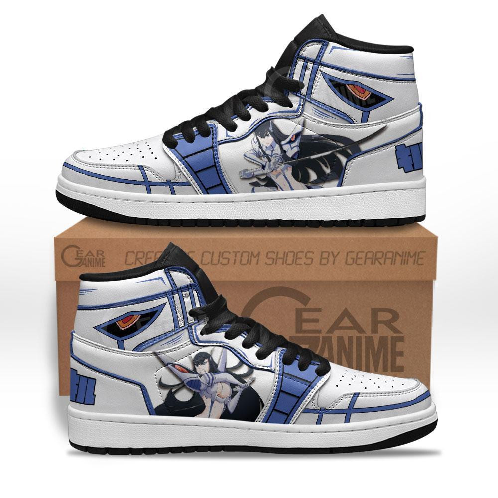 Satsuki Kiryuin Custom Anime High-Top Leather Sneakers