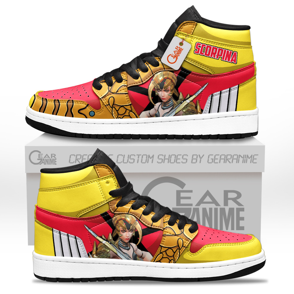 Scorpina Custom Movie High-Top Leather Sneakers Unique Style & Design
