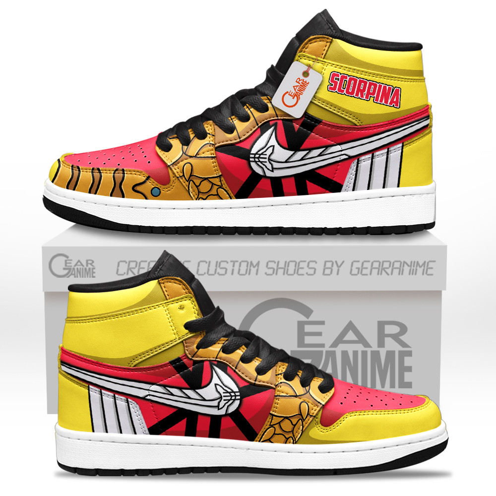 Scorpina Custom Movie High-Top Leather Sneakers