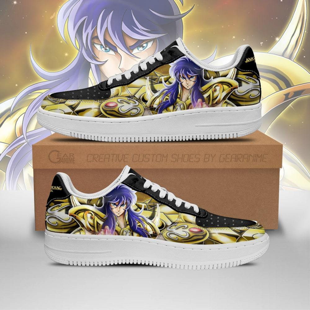 Scorpio Milo Custom Anime Low-Top Leather Sneakers
