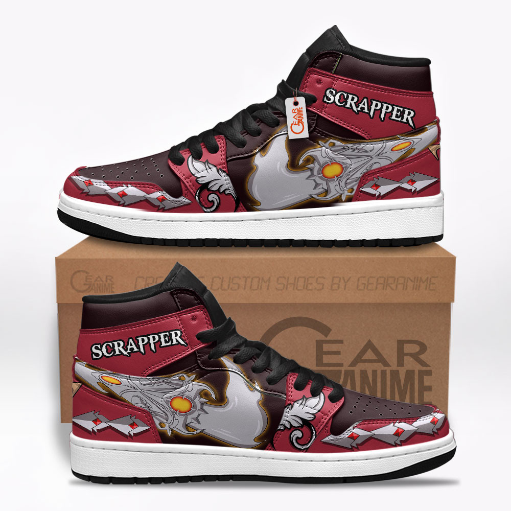 Scrapper Custom Gaming High-Top Leather Sneakers Game Lost Ark Shoes